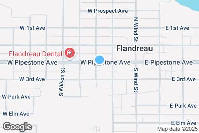 Map image of the property - 211 W Pipestone Ave