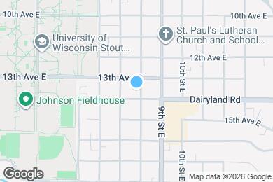 Map image of the property - 1317 8th St E