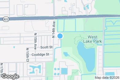 Map image of the property - 2153 N 14th Ave
