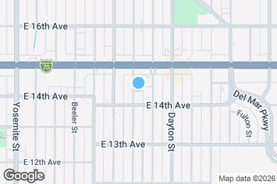 Map image of the property - 1428 Clinton St