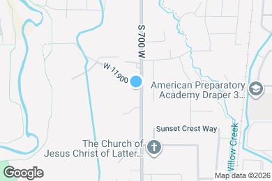 Map image of the property - 11964 S 700 W