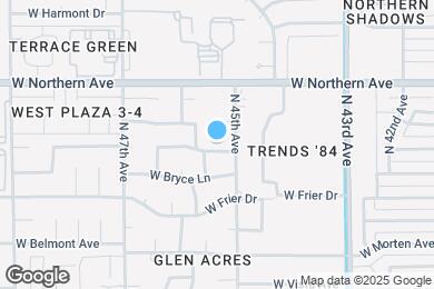 Map image of the property - 4516 W Hayward Ave