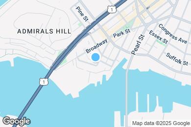 Map image of the property - 33 Medford St