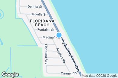 Map image of the property - 6710 S Highway A1A