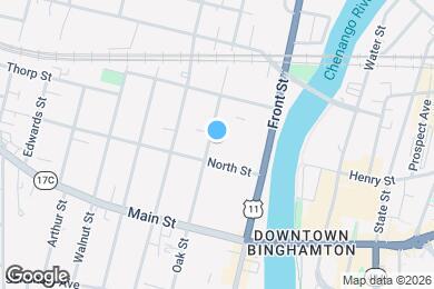 Map image of the property - 142 Oak St