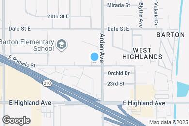 Map image of the property - 6349 Orange Knoll Ave