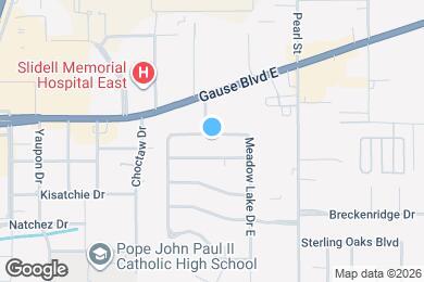 Map image of the property - 3001 Meadow Lake Dr E