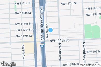 Map image of the property - 571 NW 112th St