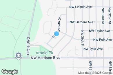 Map image of the property - 545 NW Elizabeth Dr