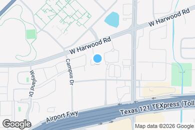 Map image of the property - 827 W Harwood Rd