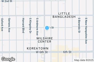 Map image of the property - 418 S. Normandie Ave.