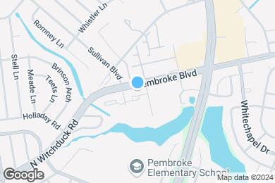 Map image of the property - Pembroke Lake Apartments