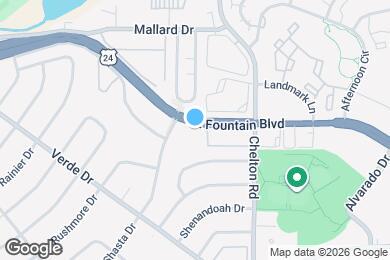 Map image of the property - The Townhouse Apartment Homes