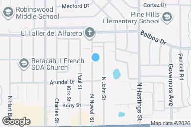 Map image of the property - 1215 N Nowell St