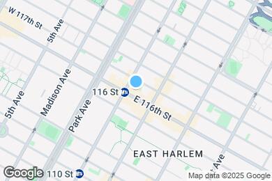 Map image of the property - 159 E 116th St