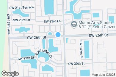 Map image of the property - 15251 SW 26th Terrace