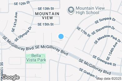 Map image of the property - 14618 SE 17th Cir
