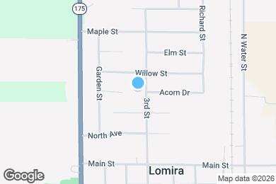 Map image of the property - 987 3rd St