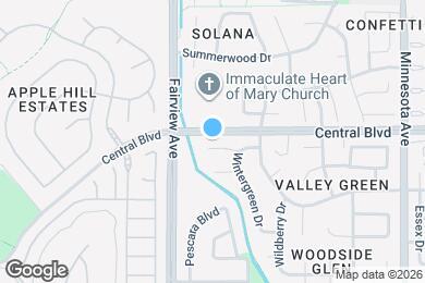 Map image of the property - 1401 Mandarin Ct