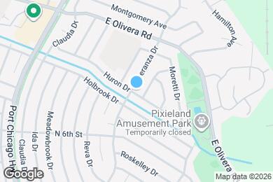 Map image of the property - Charming & contemporary Concord home near BART