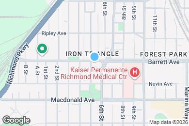 Map image of the property - 506 Barrett Ave