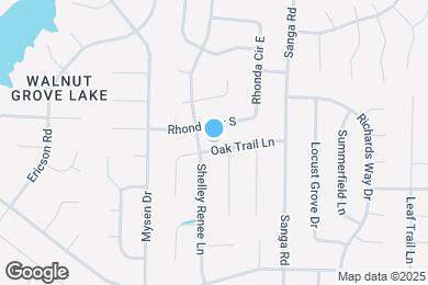 Map image of the property - 8650 Oak Trail Ln