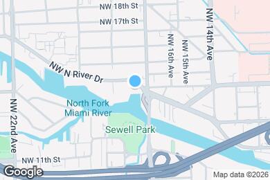 Map image of the property - 1700 NW North River Dr