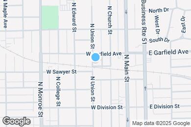 Map image of the property - 1908 N Union St