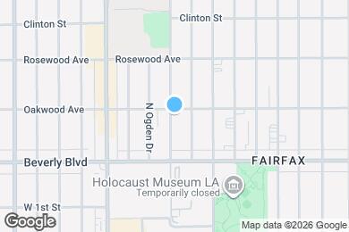 Map image of the property - 360 1/2 N Genesee Ave