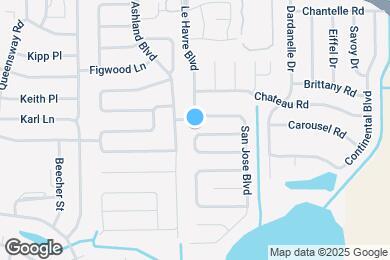 Map image of the property - 4589 Frisco Cir