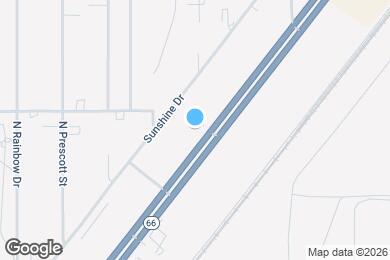 Map image of the property - 3801 E Andy Devine Ave