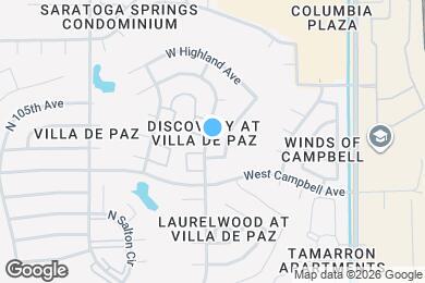 Map image of the property - 4537 N 101st Ave