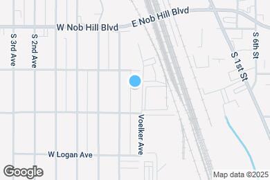 Map image of the property - 1210 Voelker Ave