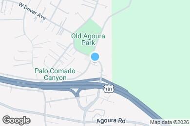 Map image of the property - Old Agoura Apartments