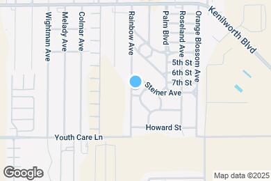 Map image of the property - 1822 Rainbow Ave