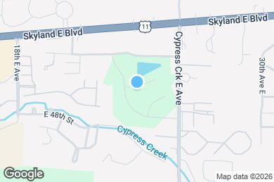 Map image of the property - 2391 Sky Dr
