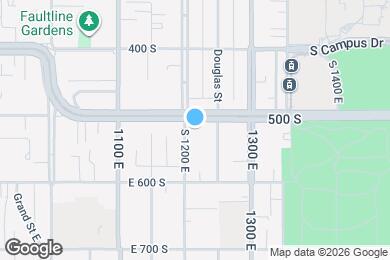 Map image of the property - 511 S 1200 E