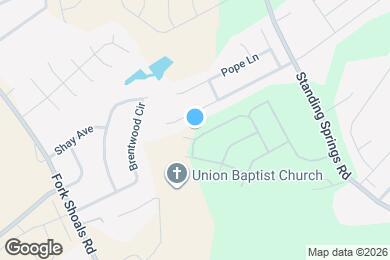 Map image of the property - 426 Stonefence Dr
