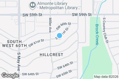 Map image of the property - 2642 SW 61st St