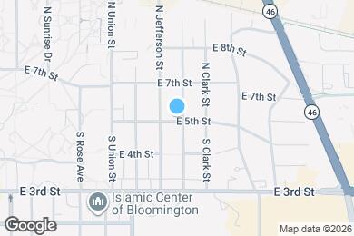 Map image of the property - 101 N Roosevelt St
