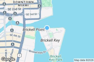 Map image of the property - 901 Brickell Key