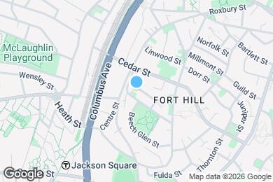 Map image of the property - 11 Highland Park Ave