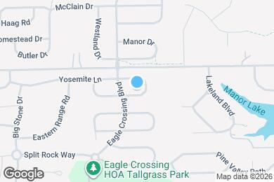 Map image of the property - 10418 Memorial Knoll Dr