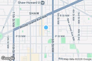 Map image of the property - 1528 Marion St NW