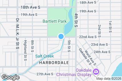 Map image of the property - 2223 W Harbor Dr S