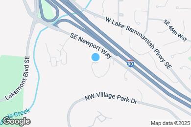 Map image of the property - 18501 SE Newport Way