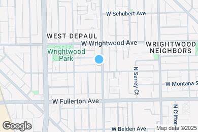 Map image of the property - 2732 N Wayne Ave