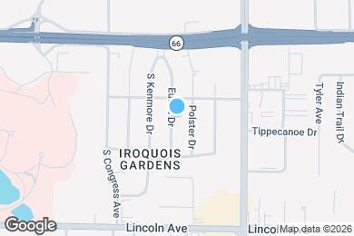 Map image of the property - 222 Euclid Dr