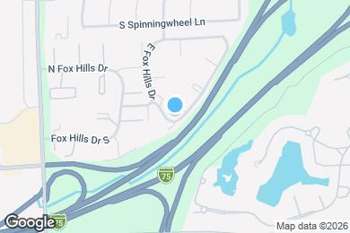 Map image of the property - 585 E Fox Hills Dr