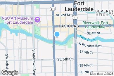 Map image of the property - Riverwalk Residences of Las Olas